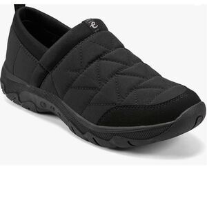 Easy Spirit Women's Tiffin Slip On Water-resistant Sneakers Black Cushioned 6.5M